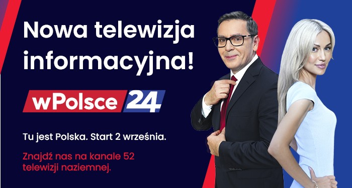 Już 2 września rusza nowa telewizja wPolsce24!