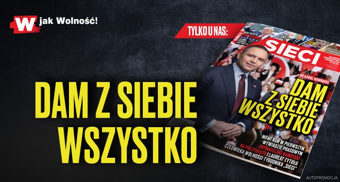 Karol Nawrocki Człowiekiem Wolności tygodnika „Sieci” 2024