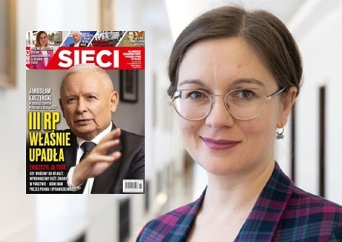 "Sieci": Dziś nie poparłabym rządu Tuska