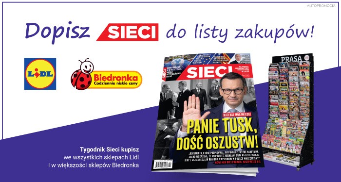 Tygodnik Sieci w Lidlu i w Biedronce