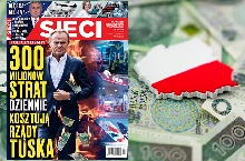 „Sieci”: 300 milionów dziennie